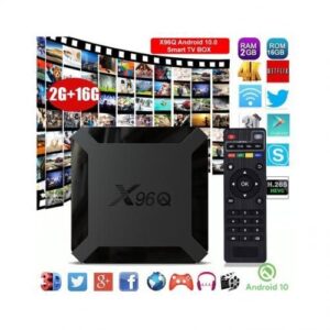 X96Q TV Box Android 10.0 boitier Tv H616- 2G+16G /4K HD TRANSPEED