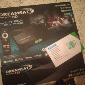 Dreamsat UltraNeoPro 8KULTRA HD 4GB RAM 32 GB ROM + 12 MOIS Abonnement
